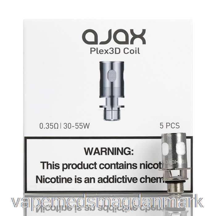 Engangs Vape Danmark Innokin Ajax Plex3d Udskiftningsspoler 0,35 Ohm Ajax Plex3d Spoler